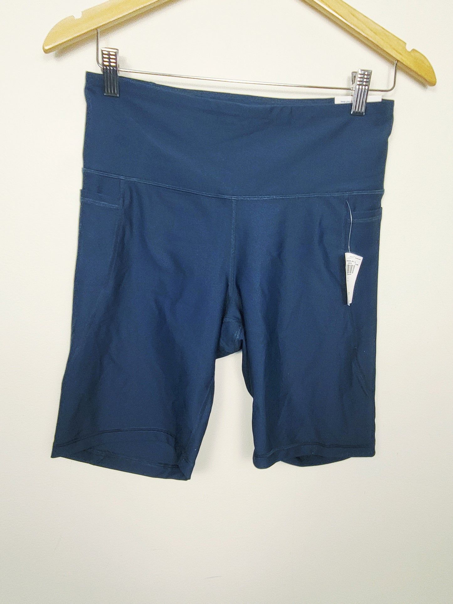 NEW - Old Navy teal high rise bike shorts | Size large
