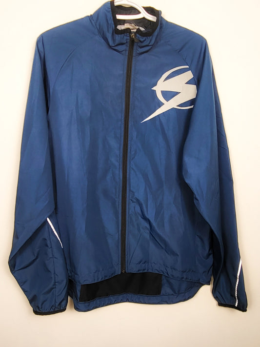 Sugoi blue cycling windshell | Size LARGE