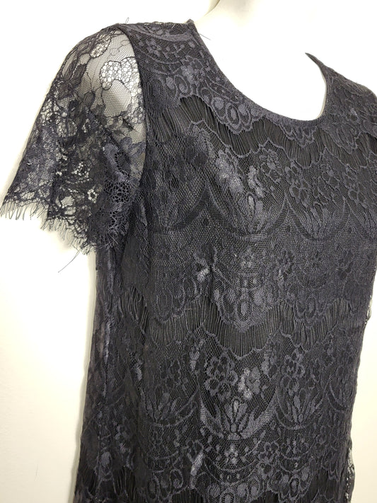Bear Dance black lace mini dress | Size SMALL