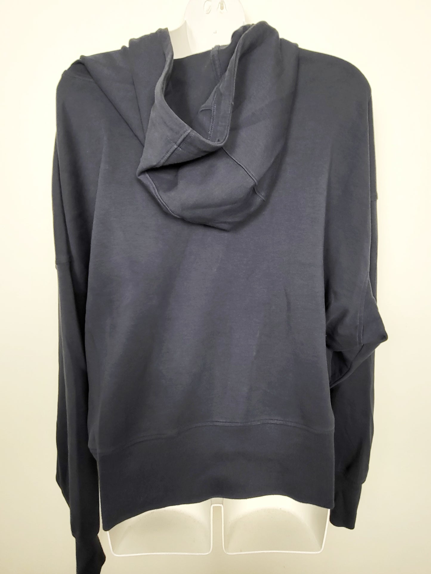 Old Navy blue cropped style dynamic fleece hoodie | Size XL