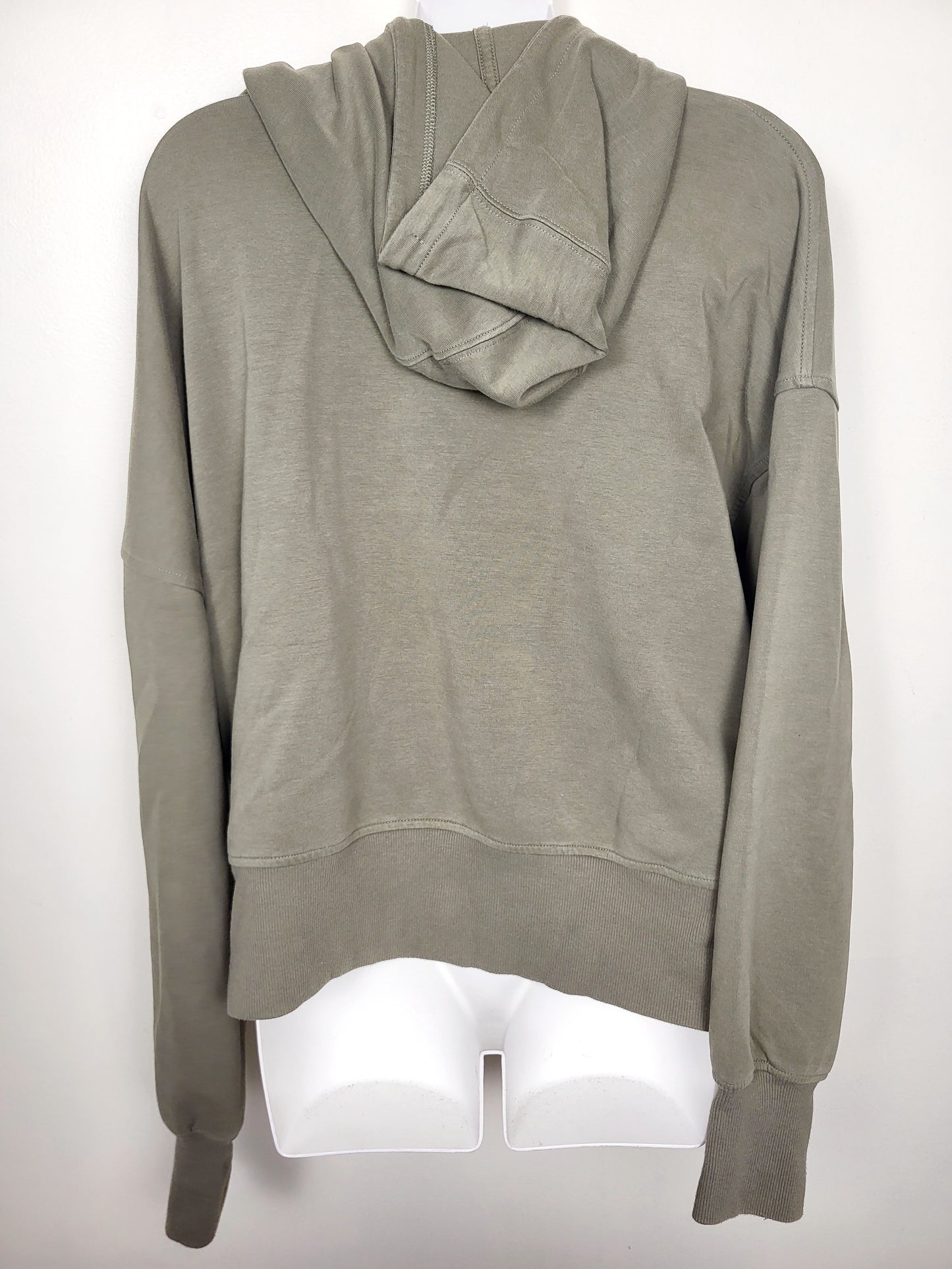 Old Navy olive green dynamic fleece cropped hoodie | Size XXL