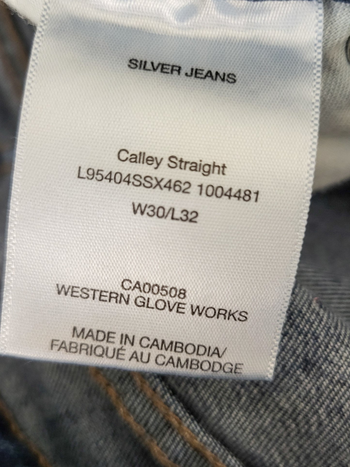 Silver Jeans Calley straight leg jeans | Size 30 (measure as a 29)
