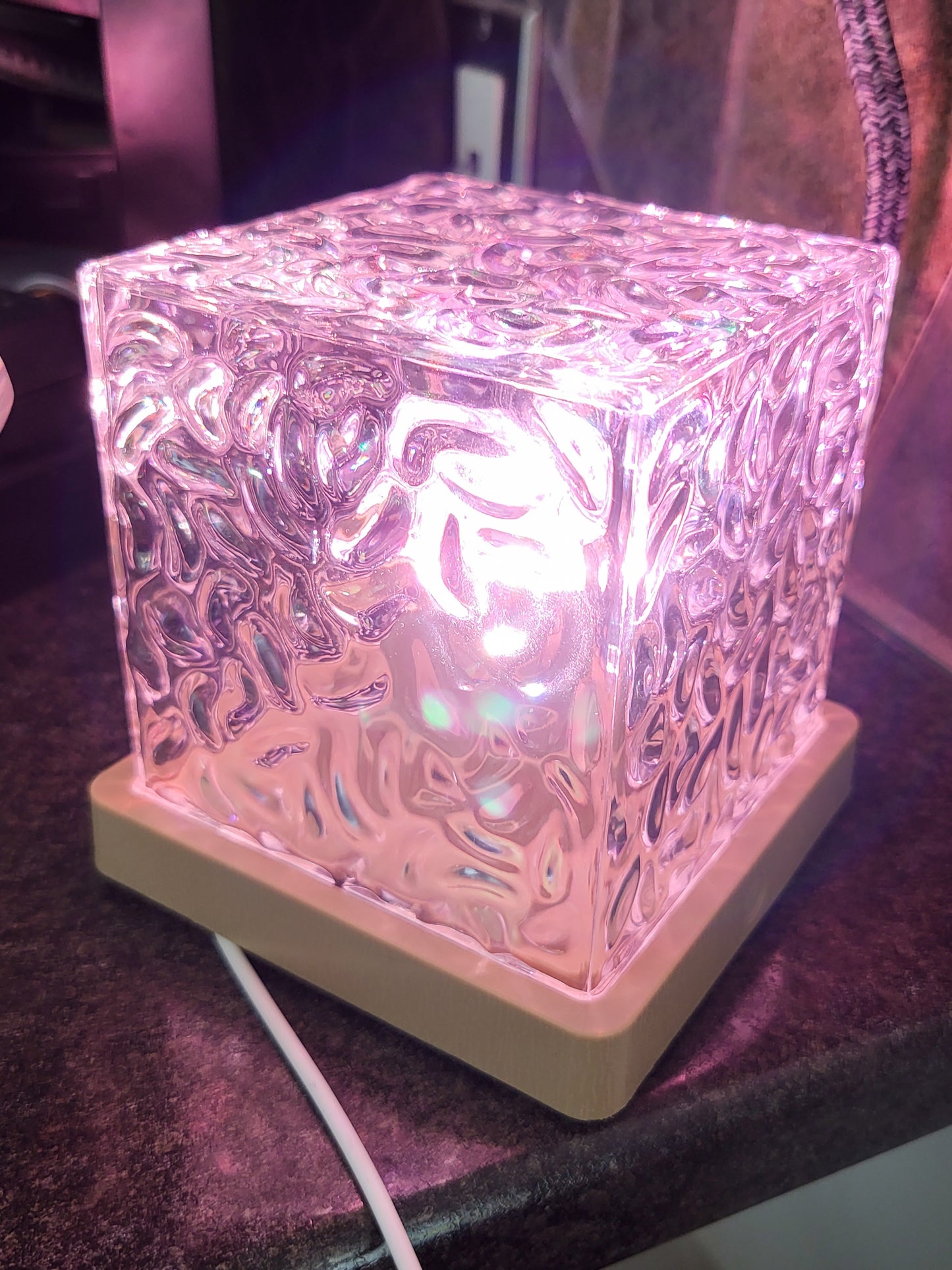 USB colour changing lamp