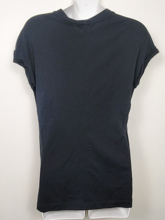 Banana Republic modal blend v-neck t-shirt with roll cuffs | Size XS
