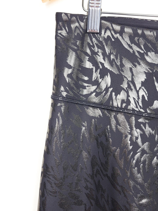 NEW - Old Navy black leopard print Powersoft leggings | Size XL