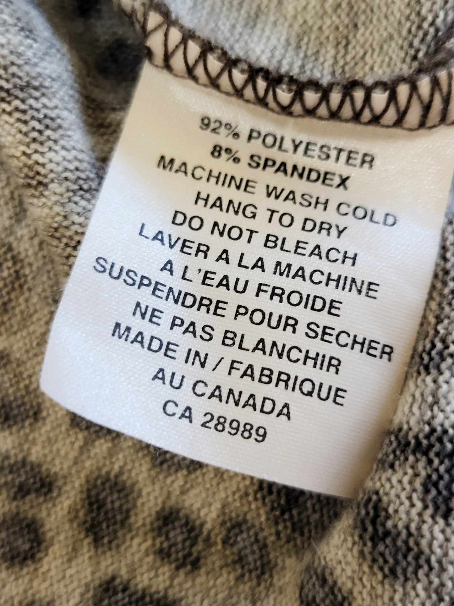 Gilmour leopard print knit open lightweight cardigan | Size SMALL / MEDIUM