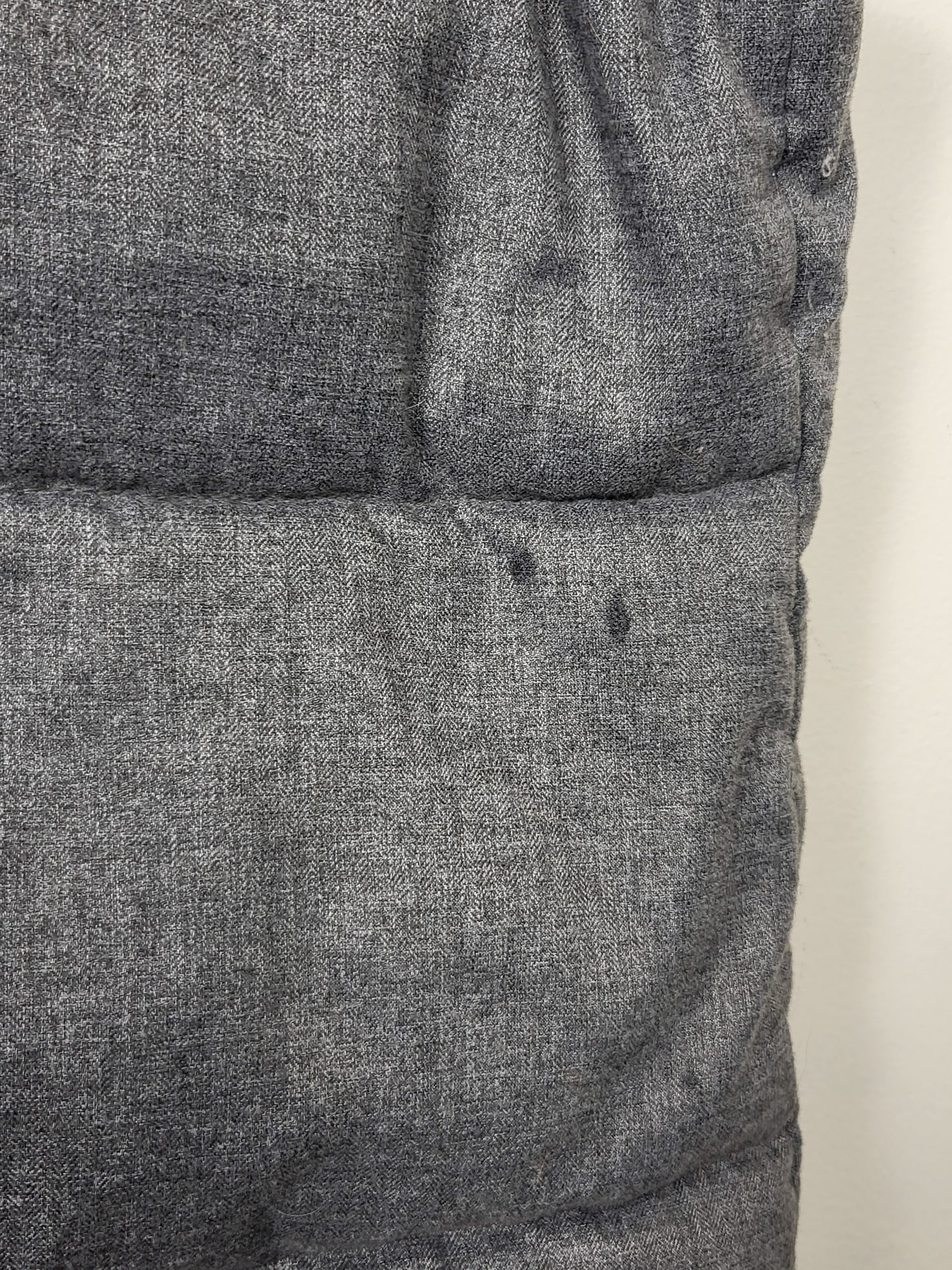 Old Navy grey quilted fleece lined puffer vest | Size XL - AS IS