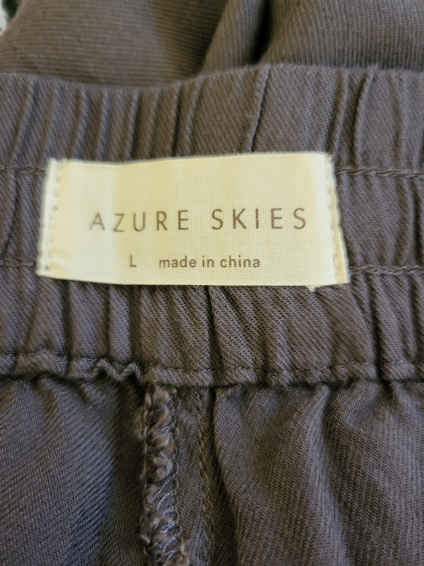 Aritzia Azure Skies "Los Feliz" Rayon Jogger Pants | Size LARGE
