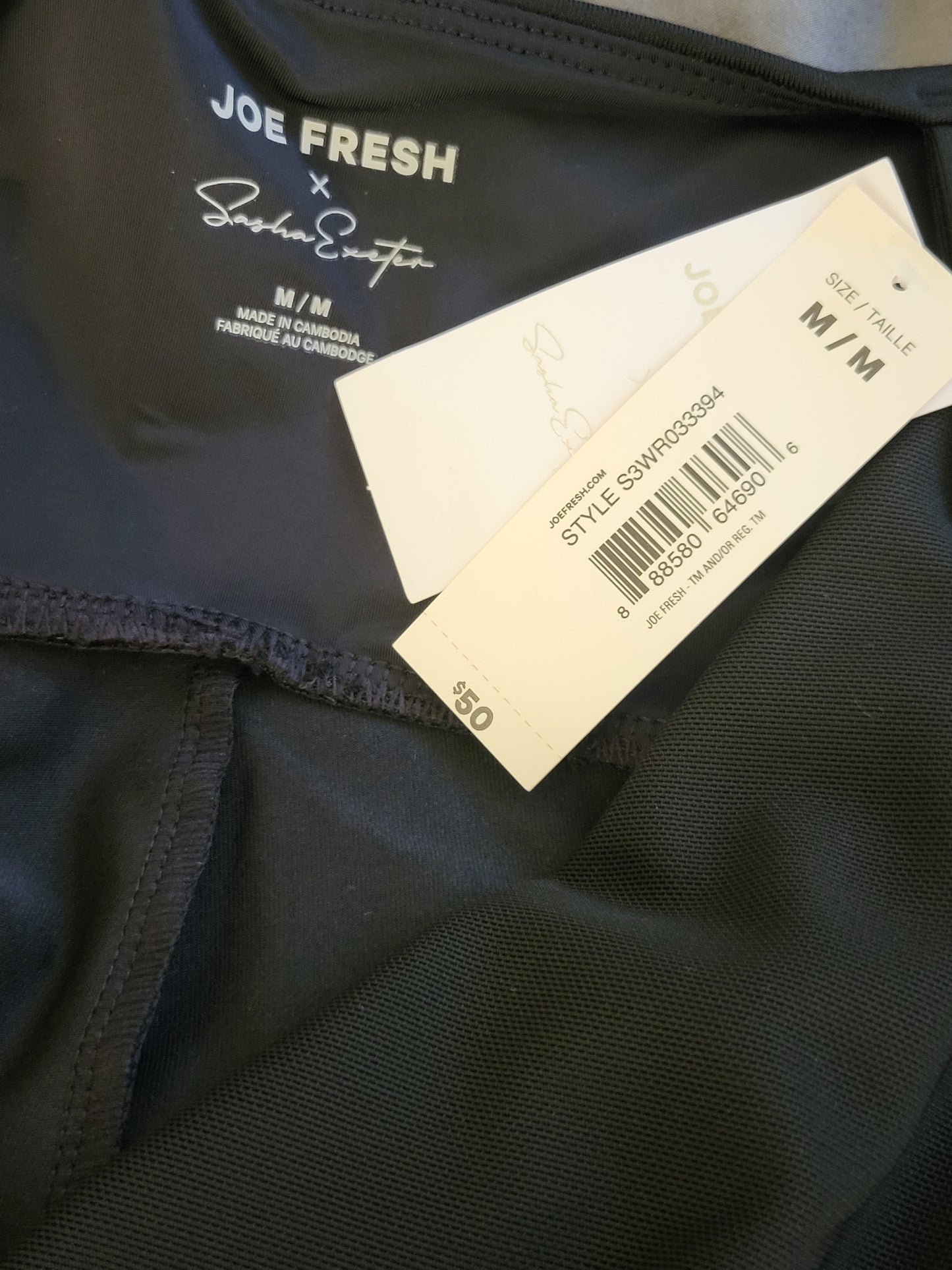 NEW - Joe Fresh x Sasha Exeter Active Catsuit | Size MEDIUM