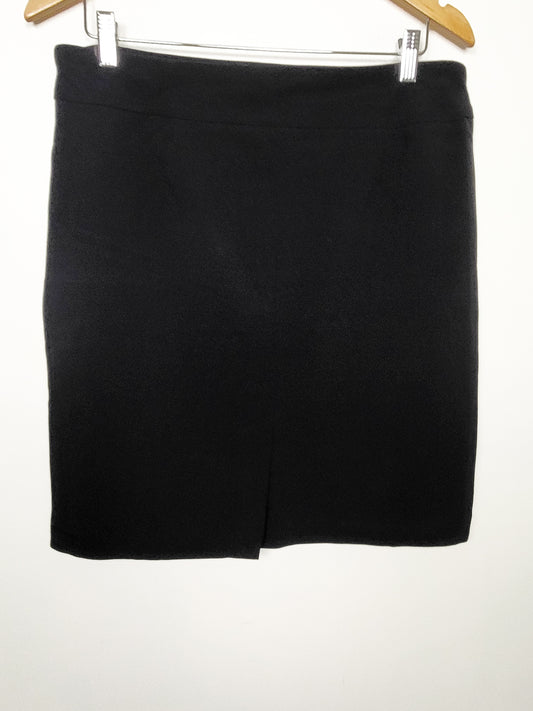 Counterparts black pull on knit skirt | Size 12 PETITE