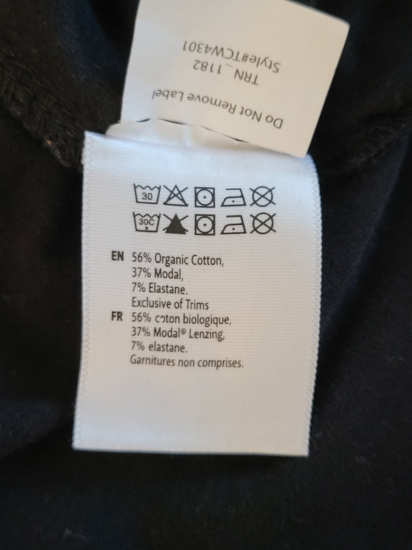 Tentree black sleeveless "Juneau" midi length fit and flare dress | Size large