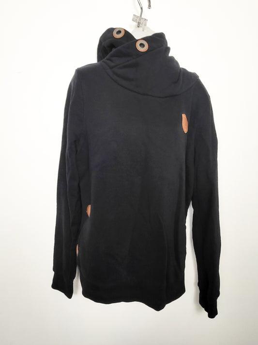 Wanakome black pullover "Artemis" hoodie | Size XL - AS IS