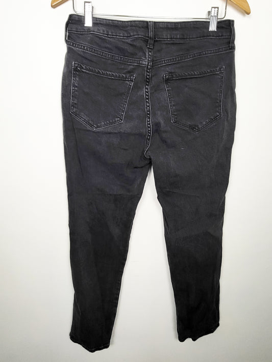 Old Navy grey high rise vintage slim jeans | Size 8