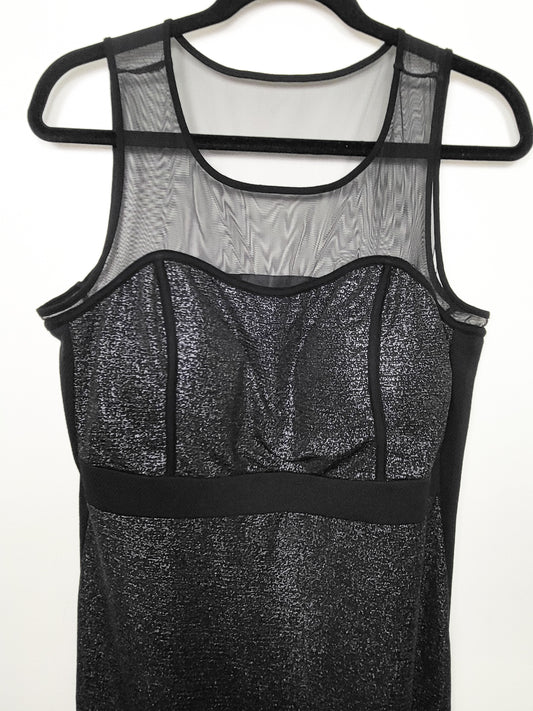 New Noir Women's Metallic Shimmer Sheath Party Dress | Size XL