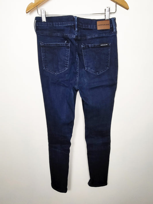 Calvin Klein Women's High-Rise Skinny Jeans - Size 8