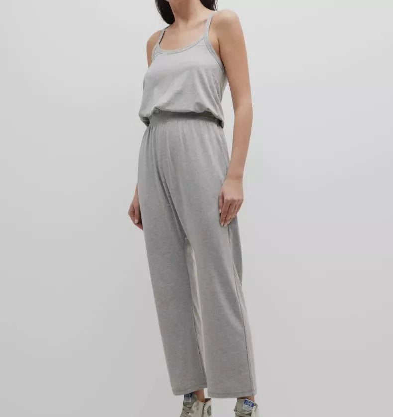 CMCRD2 - Spiritual Gangster grey "Maxin' Relaxin" Triblend Jumpsuit. Size medium