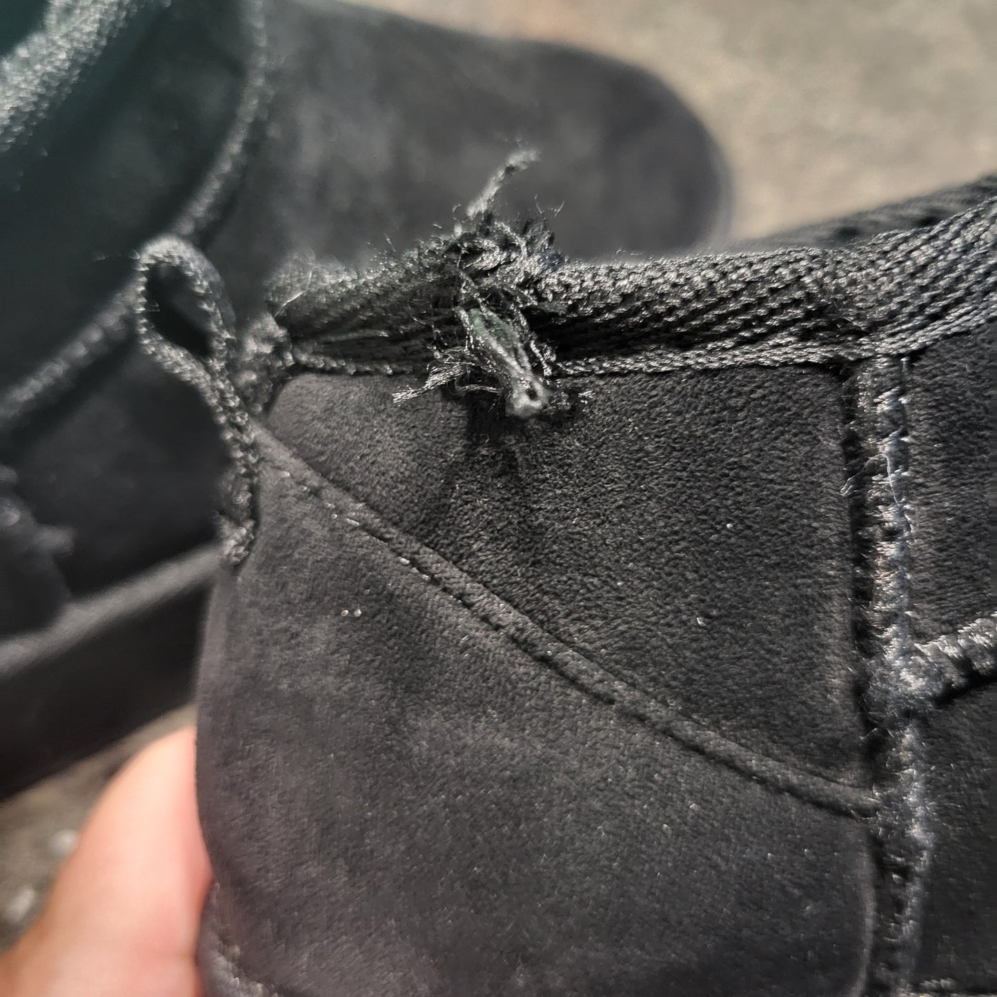 ESZ2 - Billini black shearling platform ankle boots. Size like an 8/8.5