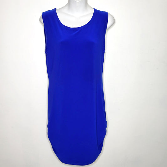 MSNDS1 - Joseph Ribkoff vintage 90s/Y2K royal blue mini dress, size medium, good condition