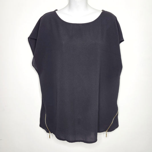 WHLL1 - Suzy Shier black loose fit blouse, size XL, good condition