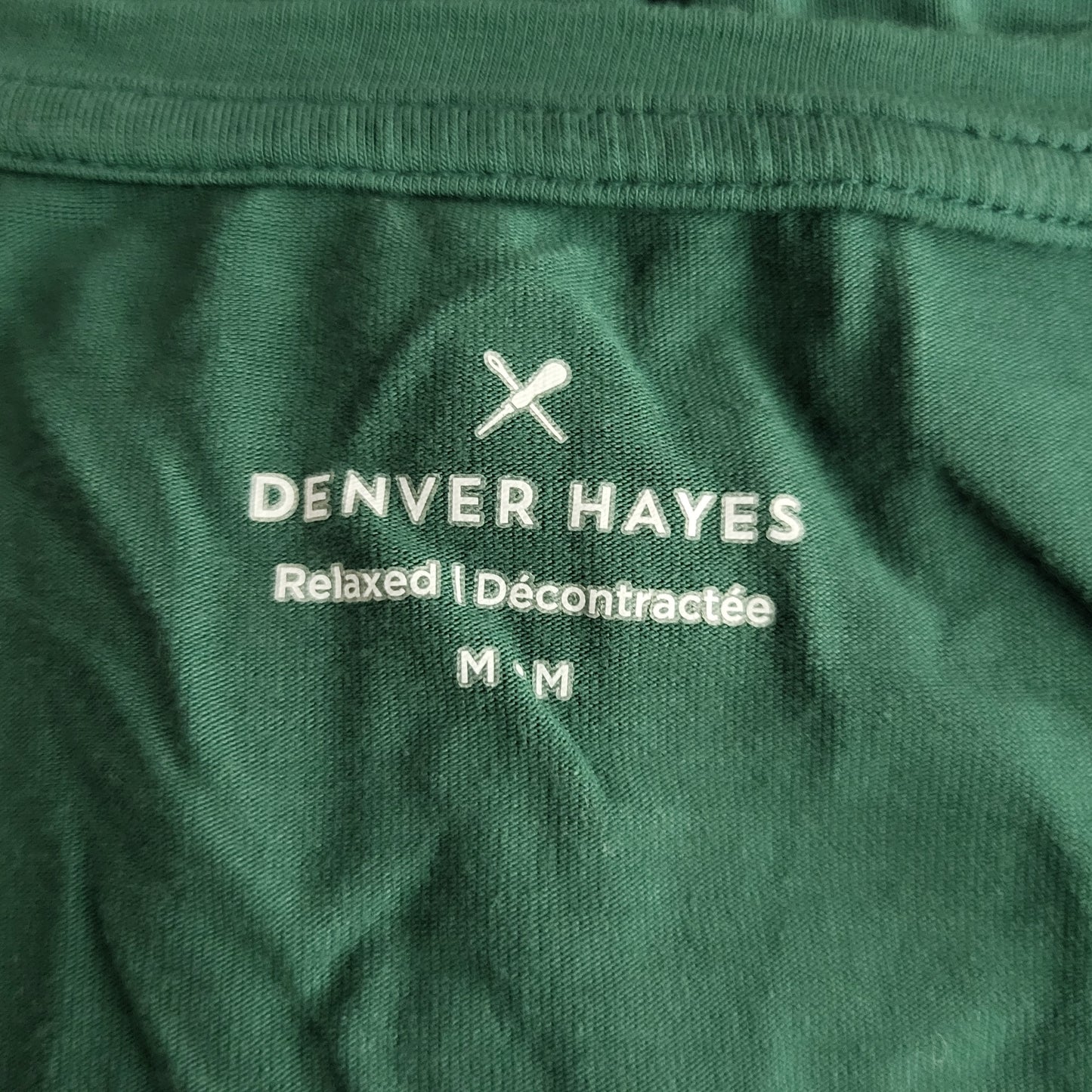 CHND2 - Denver Hayes forest green relaxed fit tank top, size medium, good condition