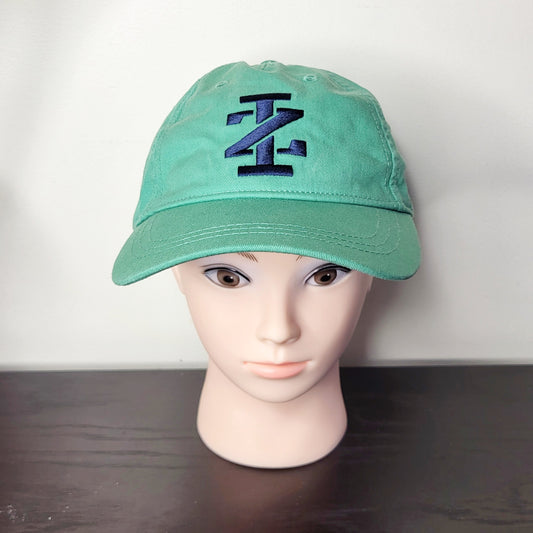 KLJ1 - Green Izod cap, one size fits all, good condition