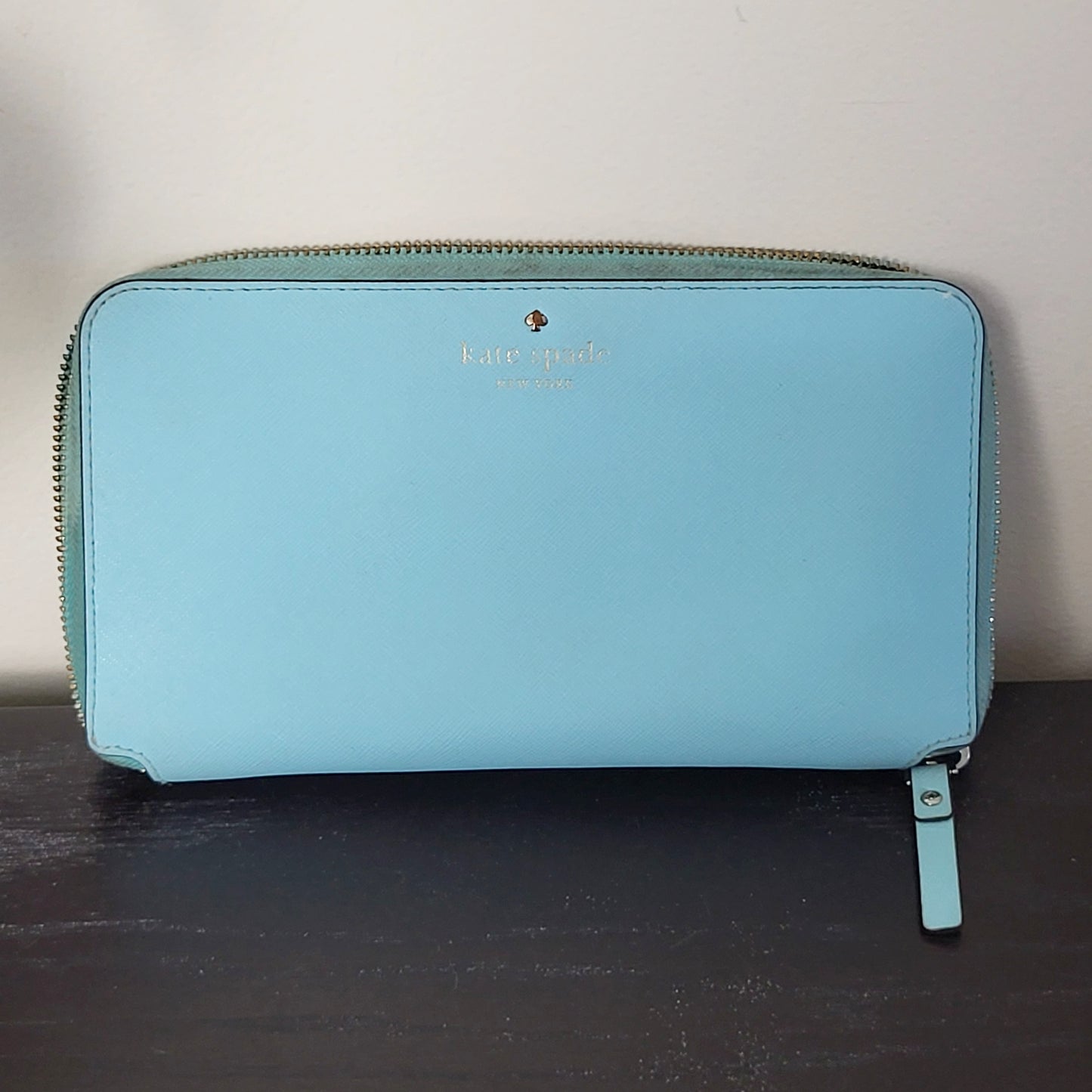 JKZ2 - Kate Spade Cedar Street Maia Travel Wallet in Atoll Blue