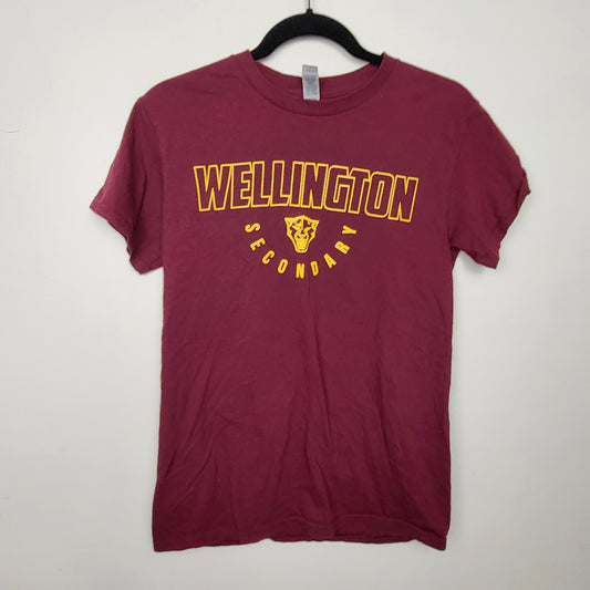 AWLS1 - Wellington Secondary t-shirt. Unisex size small