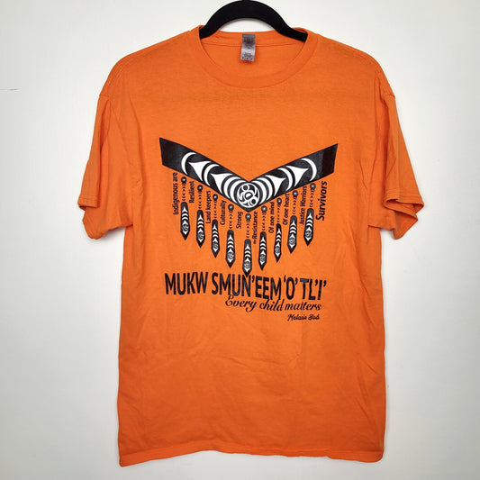RHW - Orange Every Child Matters t-shirt. Unisex size medium