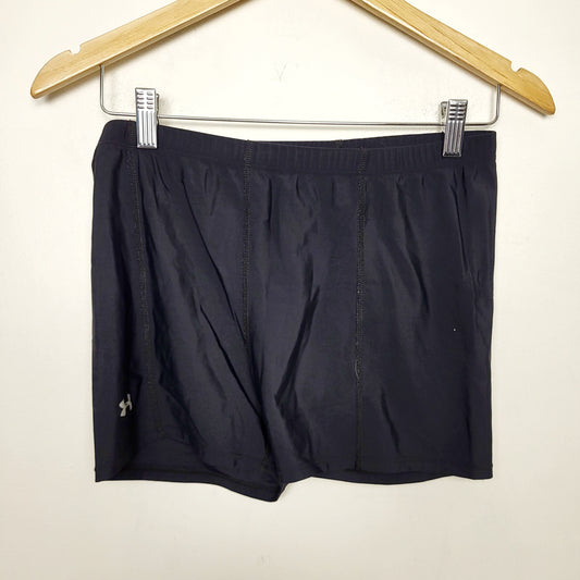 JFLM1 - Under Armour black spandex shorts. Size large