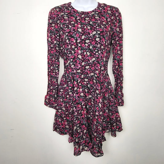 KBRD - H and M floral print long sleeved dress. Size 4