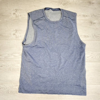 Lululemon blue Metal Vent Tech tank top. Men's XL