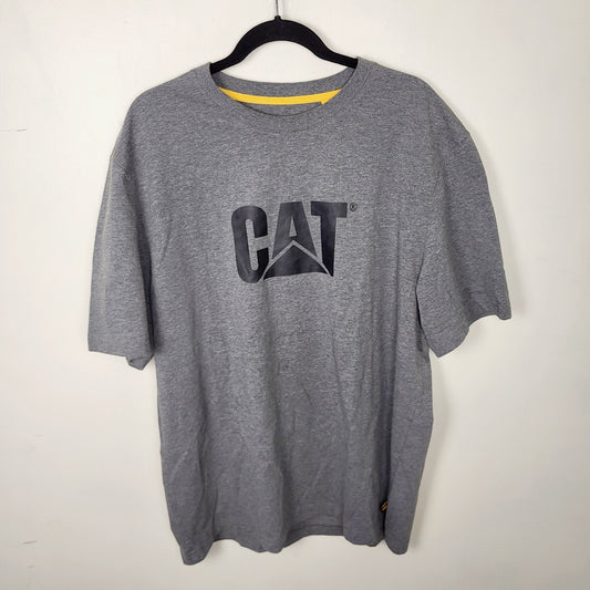 JUDR1 - Grey CAT t-shirt. Men's XL