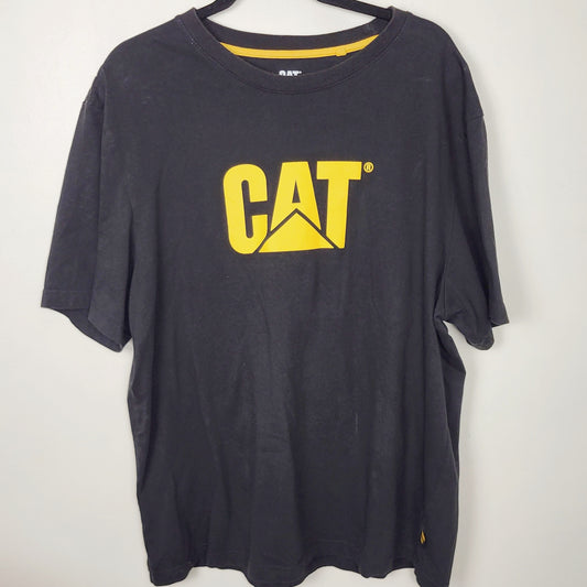 JUDR1 - CAT black t-shirt. Men's XL