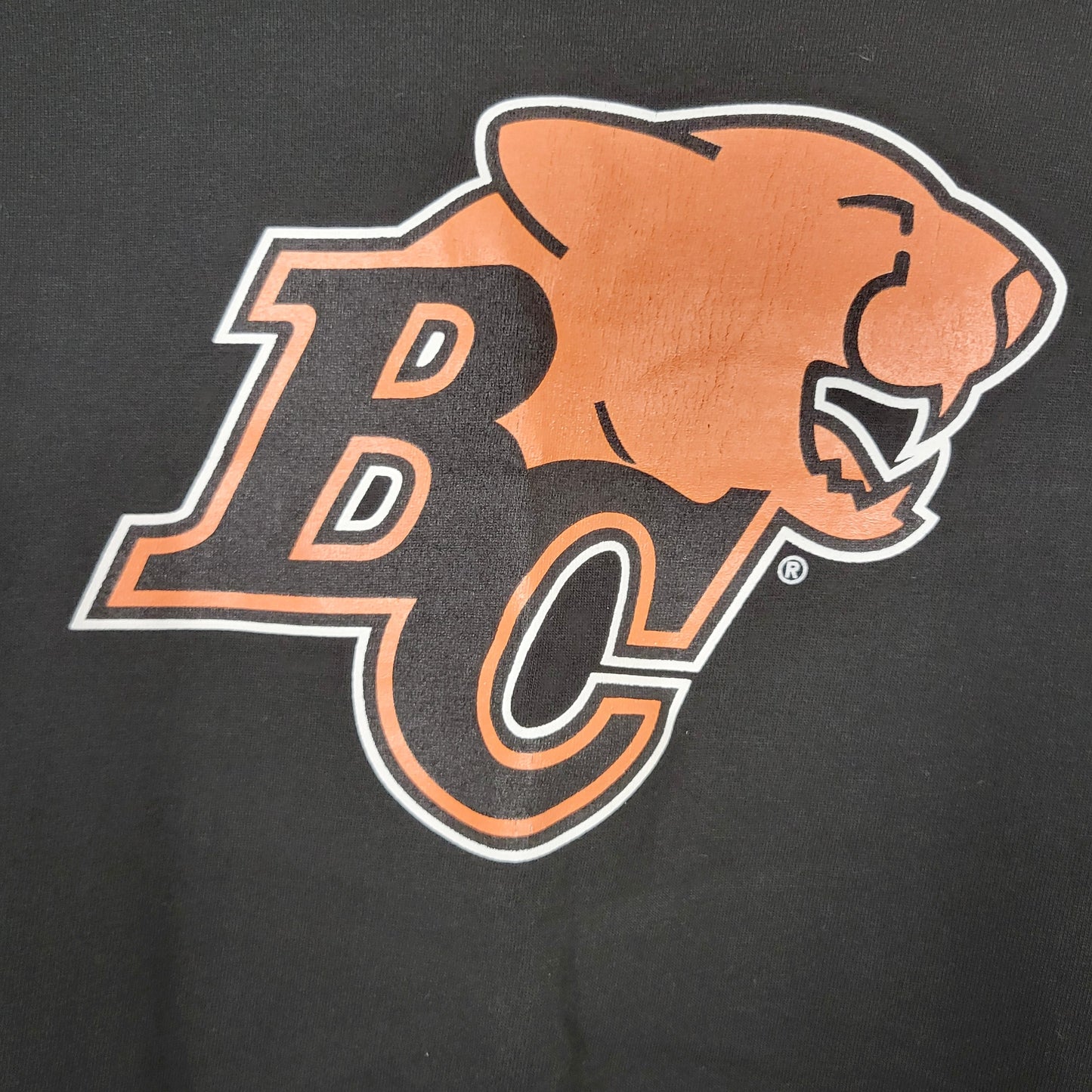 JUDR1 - Black BC Lions t-shirt. Men's size large