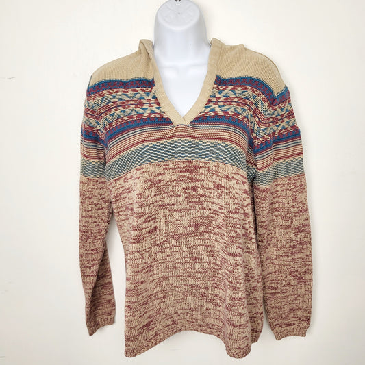 MGRR2 - Natural Reflections hooded sweater. Size medium
