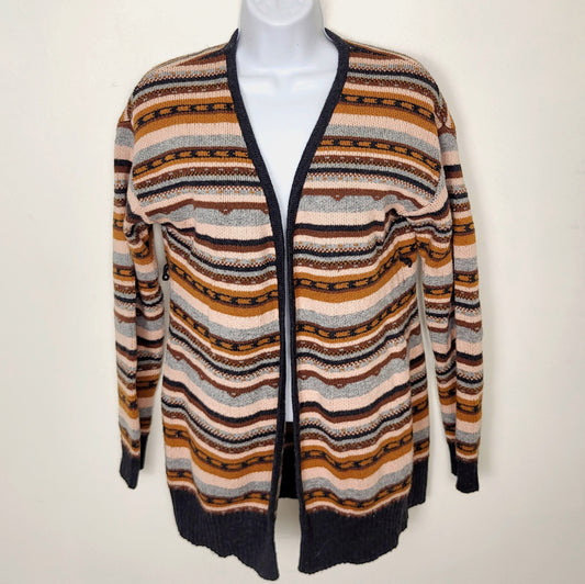 AMRO1 - XXI striped cardigan sweater. Size medium