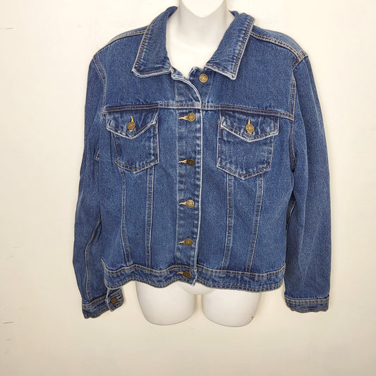 BBIN2 - Suko Jeans classic jean jacket. Size XL