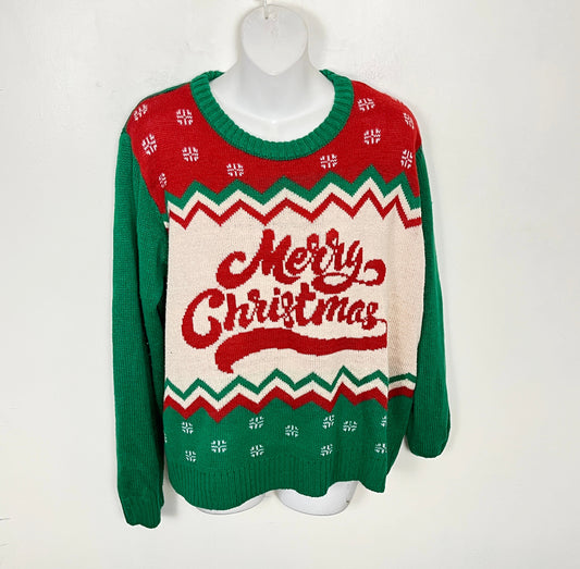 MBRS2 - Merry Christmas sweater. Size medium