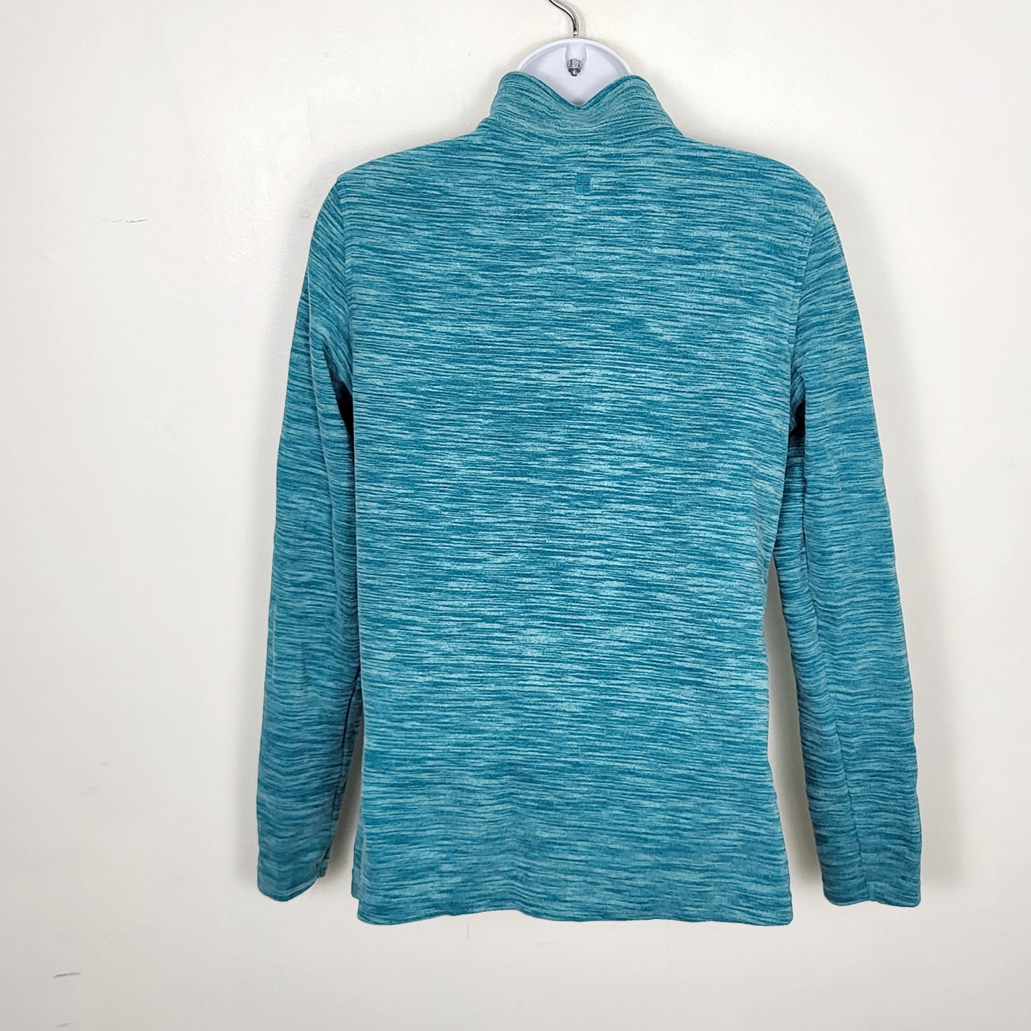 JECH1 - Mountain Warehouse teal half zip fleece pullover. Size small