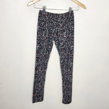 JECH1 - Sweetlegs Canadiana leggings. Petite size. One size fits most