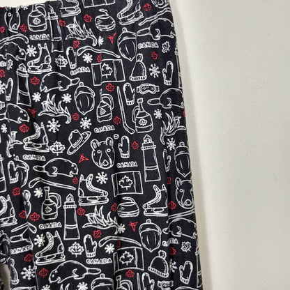 JECH1 - Sweetlegs Canadiana leggings. Petite size. One size fits most