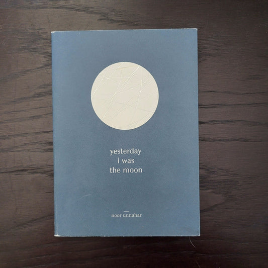 JECH1 - Yesterday I Was the Moon. Soft cover book of poems