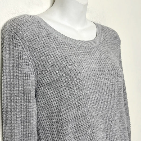 CFTZ - Kismet grey waffle knit top. Size medium