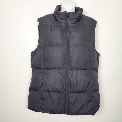 AGLL1 - Mountain Warehouse black puffer vest. Size 10