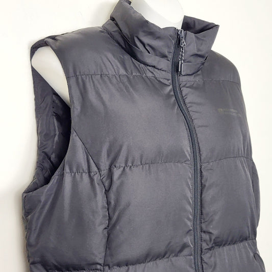 AGLL1 - Mountain Warehouse black puffer vest. Size 10