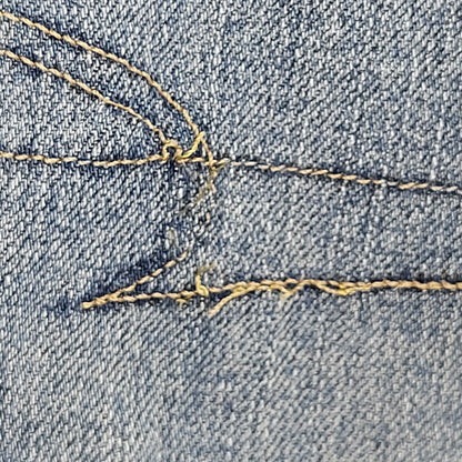 MVLK - American Eagle distressed high rise jeggings. Size 4
