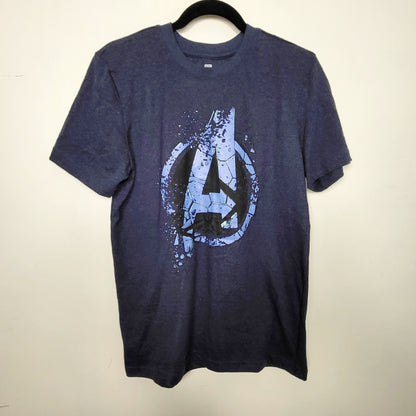 DZAV1 - Marvel blue Avengers t-shirt. Men's size small