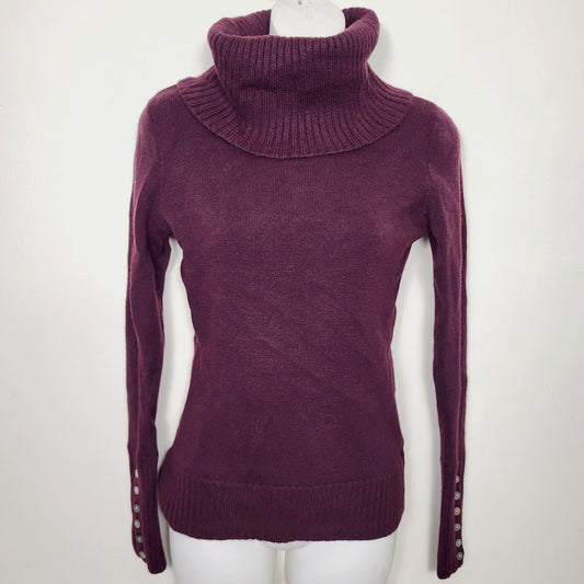 AMLE - Kenar 100% Merino wool cowl neck sweater. Size small
