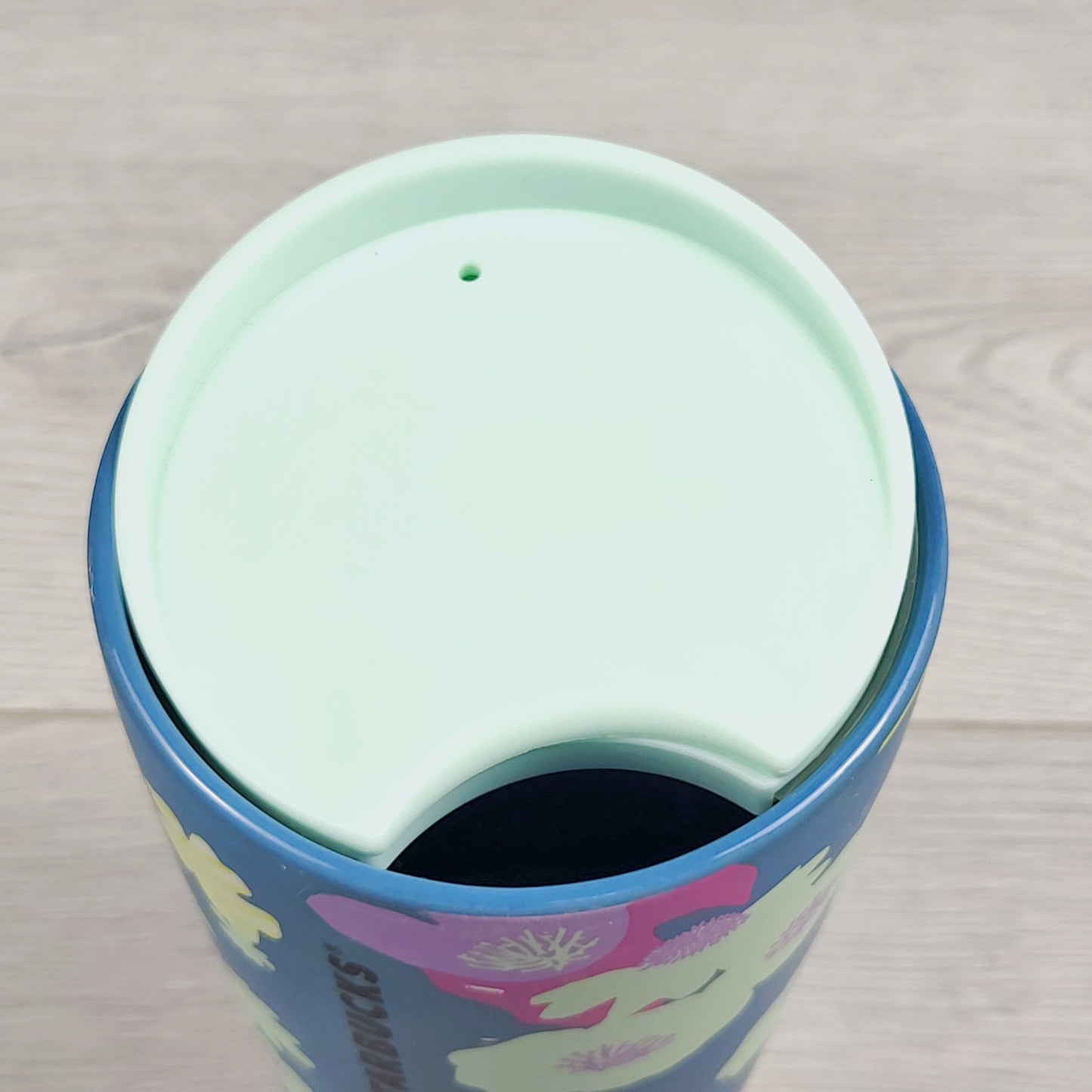 BBIN1 - Starbucks Spring Floral Matte Soft Touch Ceramic 12 oz Tumbler with lid