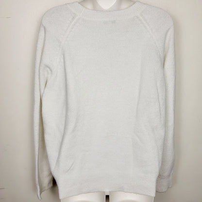 JKZ1 - Z Supply white "Merry" sweater. Size small